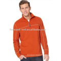 MEN'S CASHMERE HALF ZIP COLLAR PULLOVER